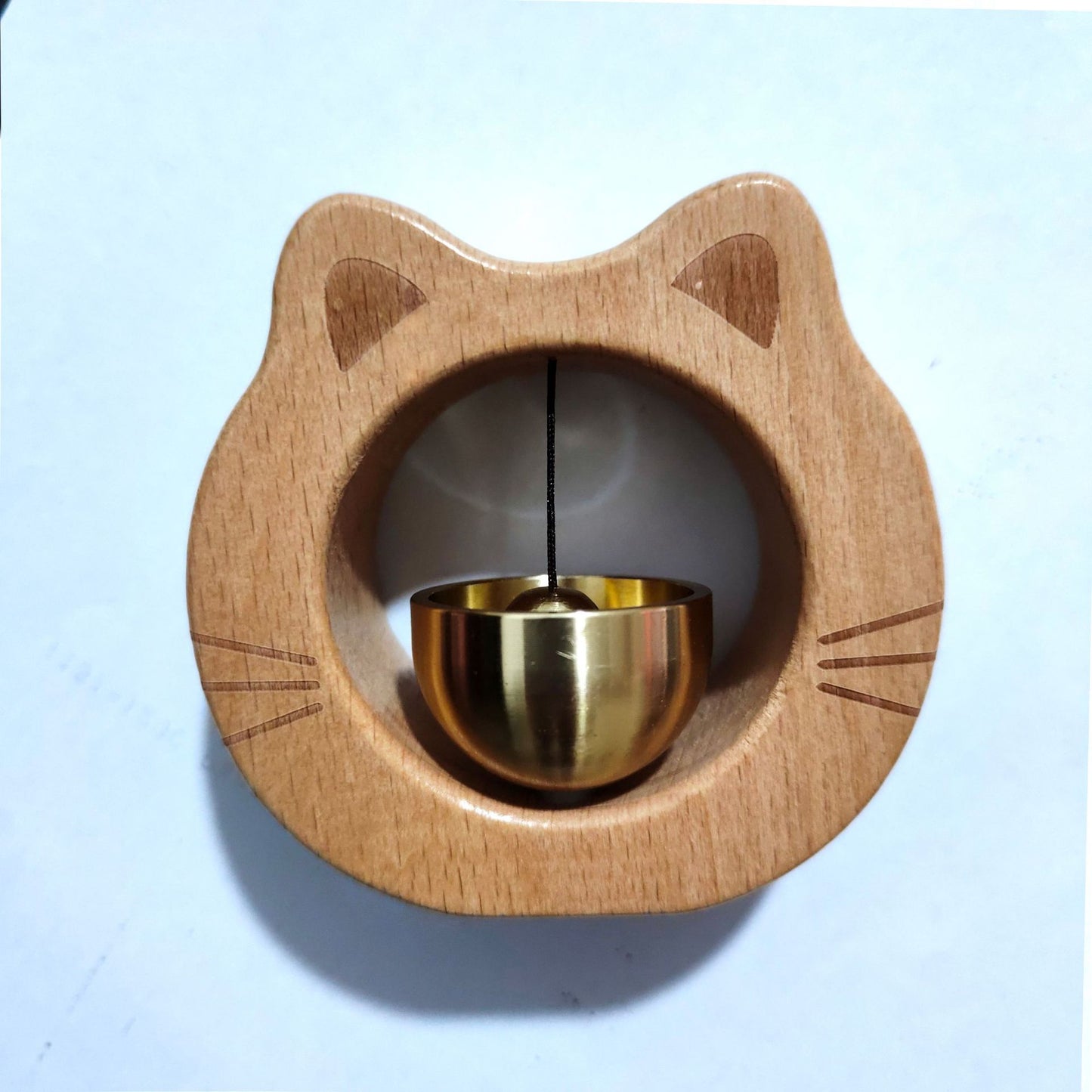 Brass Dopamine Wind Chime Creative Bedroom Hanging Decoration Entry Door Bell Meditation Summer Breeze Hanging Ornament Door Decoration Bell