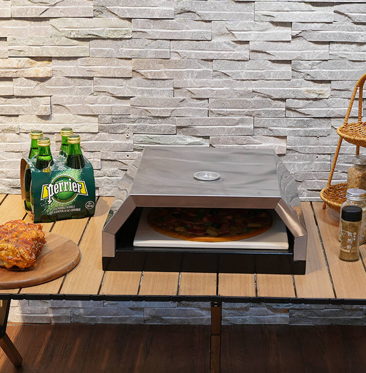 Wholesale Stainless Steel Pizza Oven with Pizza Stone Bread Baking Oven Portable Pizza Oven pizza oven