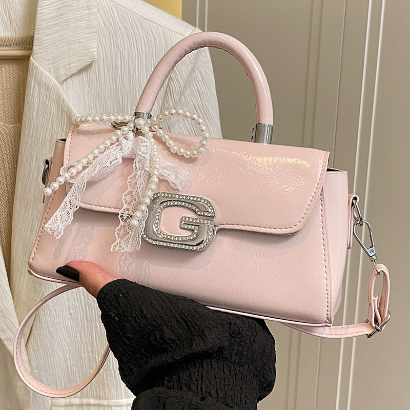 This year's trendy women's bags2025New Fashion Versatile Summer Single Shoulder Crossbody Bag Hot-Selling Small Square Crossbody Bag