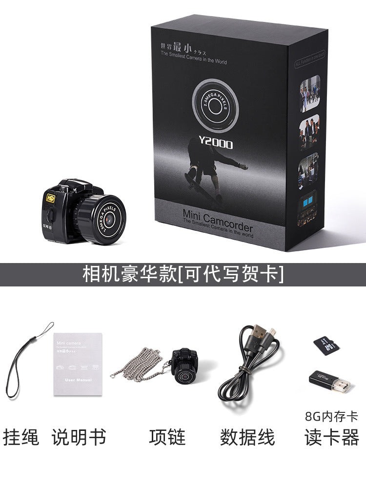 Mini Student Party Thumb Camera Campus ccd Digital birthday gift photo and video children's toy