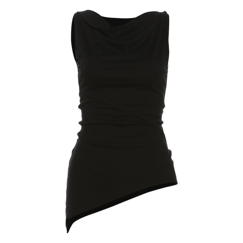 Women’s Multi-wear Collarbone Thin Shoulder T-shirt Summer