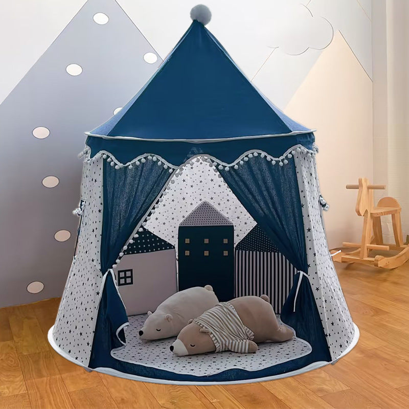 Large Space Children's Tent Portable Indoor Boys Girls Game House Castle Small House