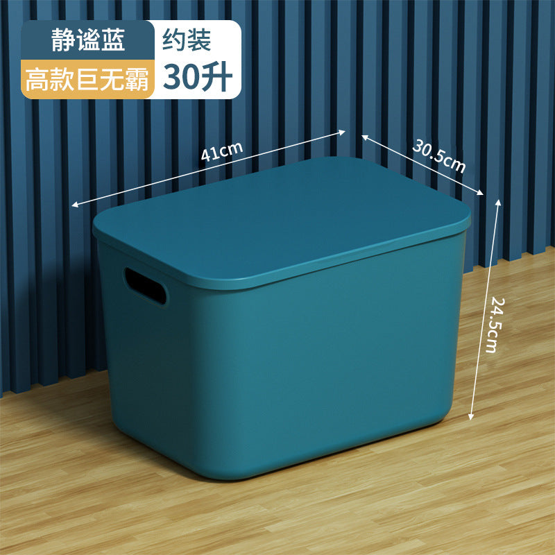 Storage Box Desktop with Lid Plastic Miscellaneous Snacks Cosmetics Box Rectangular Storage Basket Storage Box Organizing Box