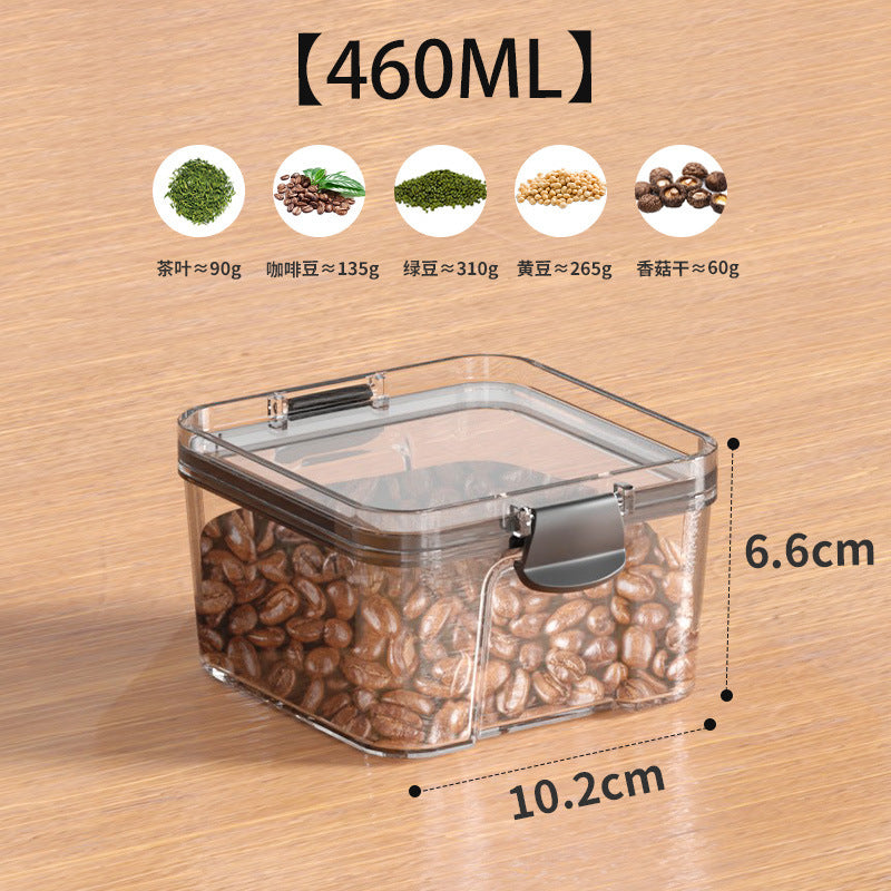 Sealed Jar for Dried Fruits, Spices, Grains, Refrigerator Fresh-Keeping Storage Box, Kitchen Food-Grade Beans, Noodles Storage Jar