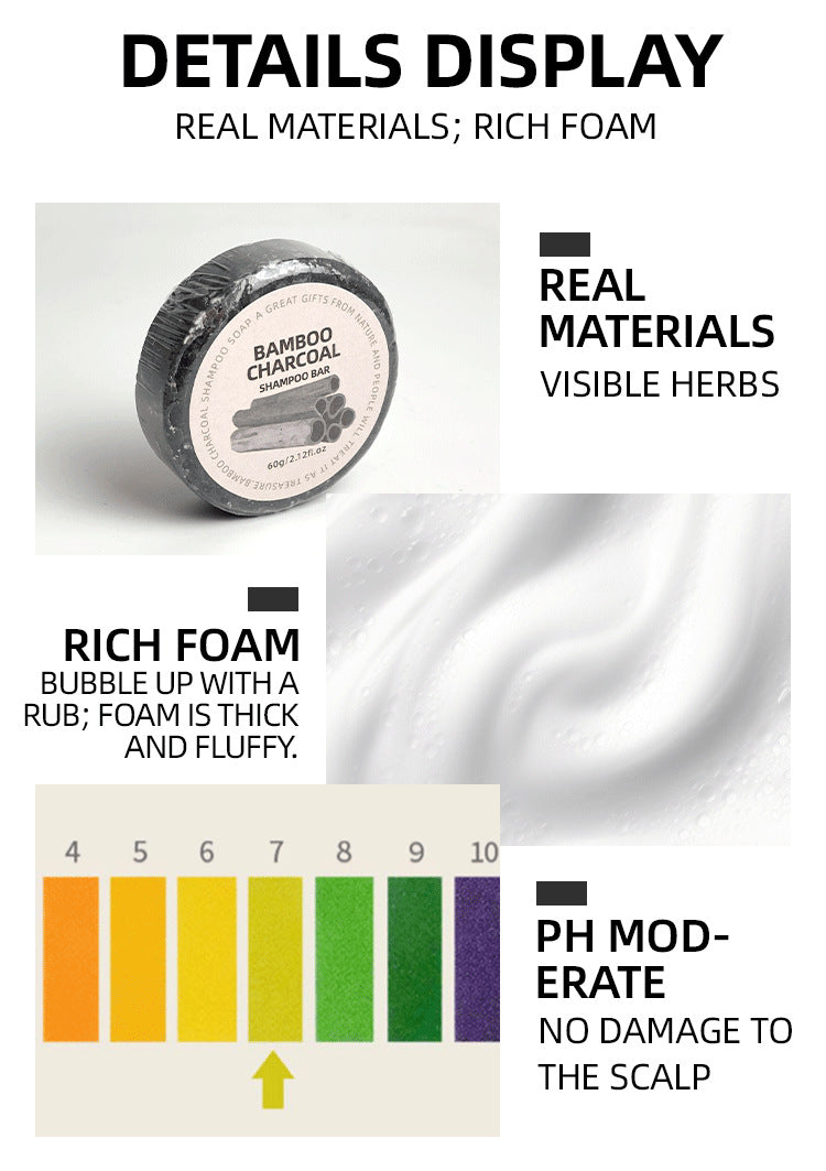 Shampoo soap Cross-border Shampoo Soap Deep Cleansing Nourishing Hair Roots Shampoo Cake Foreign Trade Soap soap Shampoo soap