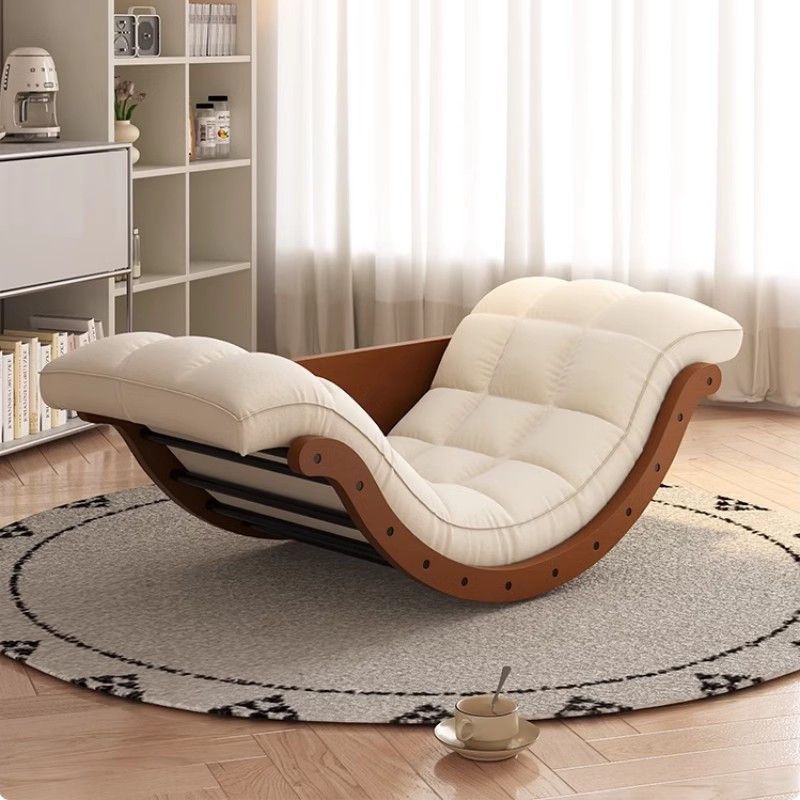 Rocking Chair Banana Sofa Recliner Rocking Multi-Functional Single Dual-Use Living Room Balcony Sofa Chair Home Leisure Lazy Chair