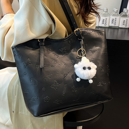 Women's High-Grade Bag2025Spring Birthday Gift Puppy Tote Bag Large Capacity Women's Bag Commuting Crossbody Bag