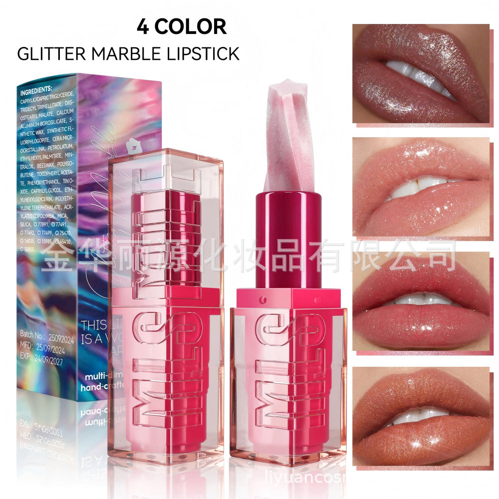 New Lip Gloss Six-color Lip Gloss Multi-color Optional Create Sexy Lip Makeup Color Rendering Long-lasting Waterproof Color Lifting