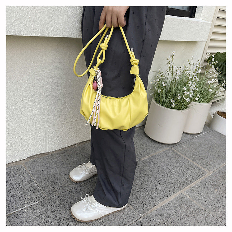 High-end Underarm Bag for Women2025New Trendy Fashion Versatile Casual Single Shoulder Bag Crossbody Dumpling Bag