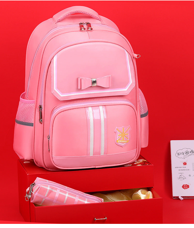 【Get Pencil Case for Free】Back-to-School Season Elementary School Student Backpack for Children1-3-6Grade Backpack6-9-12First Birthday Bag http://detail.1688.com/offer/651534241023.html