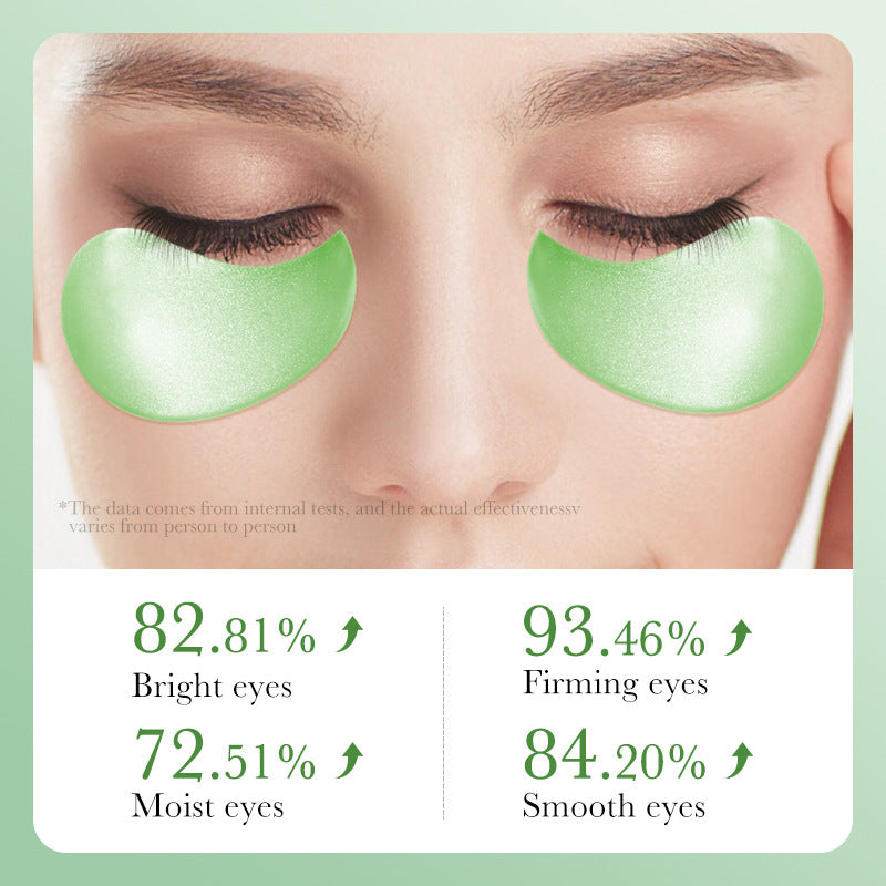 Aloe Vera Eye Mask80g Collagen Hydrating Moisturizing Improves Dark Circles Eye Lines Eye Bags Factory Wholesale