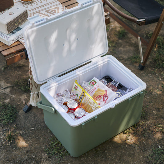Xingsen Outdoor Insulated Box Camping Stall Refrigerated Box Commercial Ice Block Fishing Ice Bucket Commercial Heat Preservation Freshness