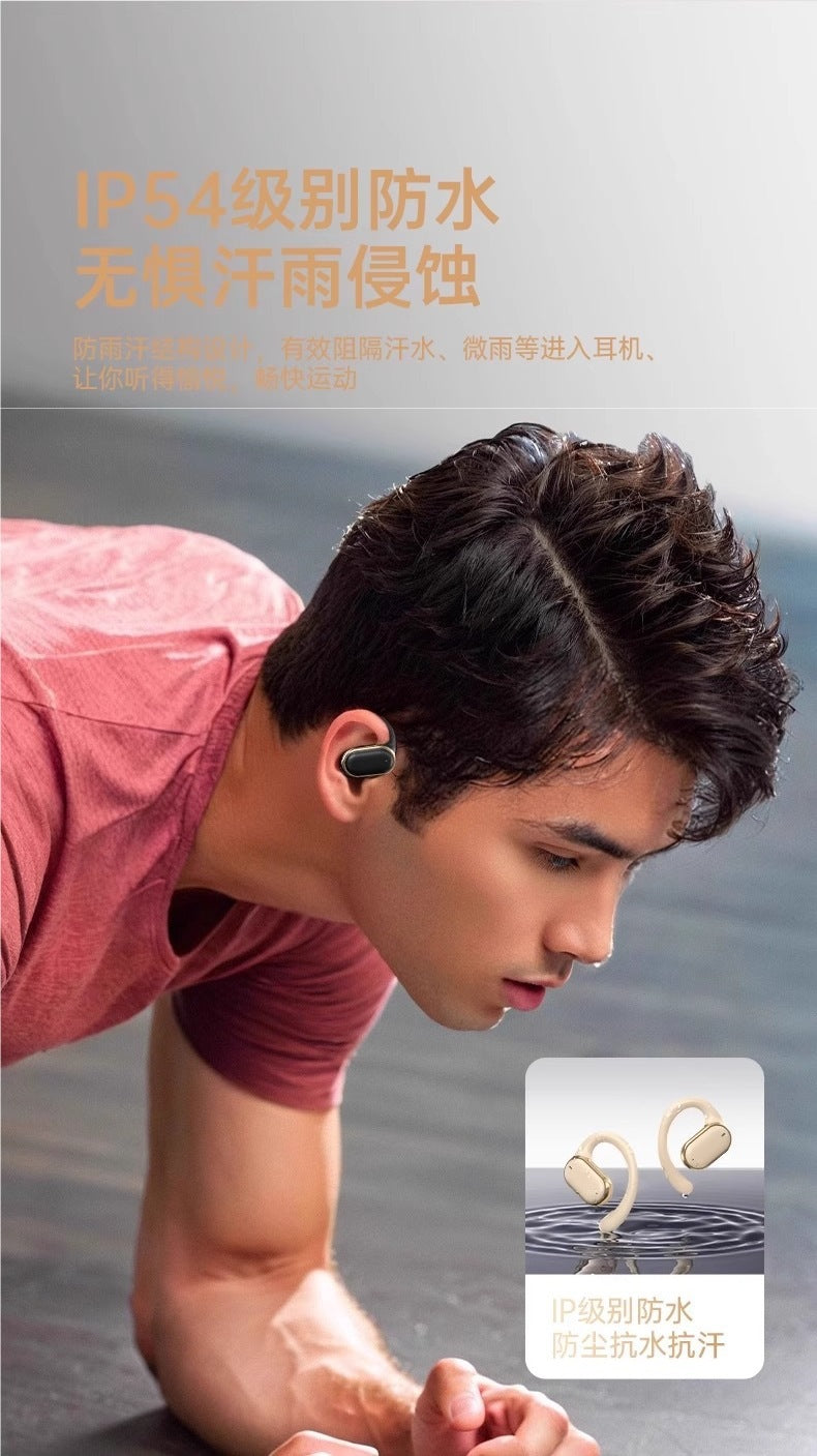 2025New bone conduction Bluetooth earphones wireless over-ear non-in-ear2024Official Genuine Brand Ultra-Long Battery Life