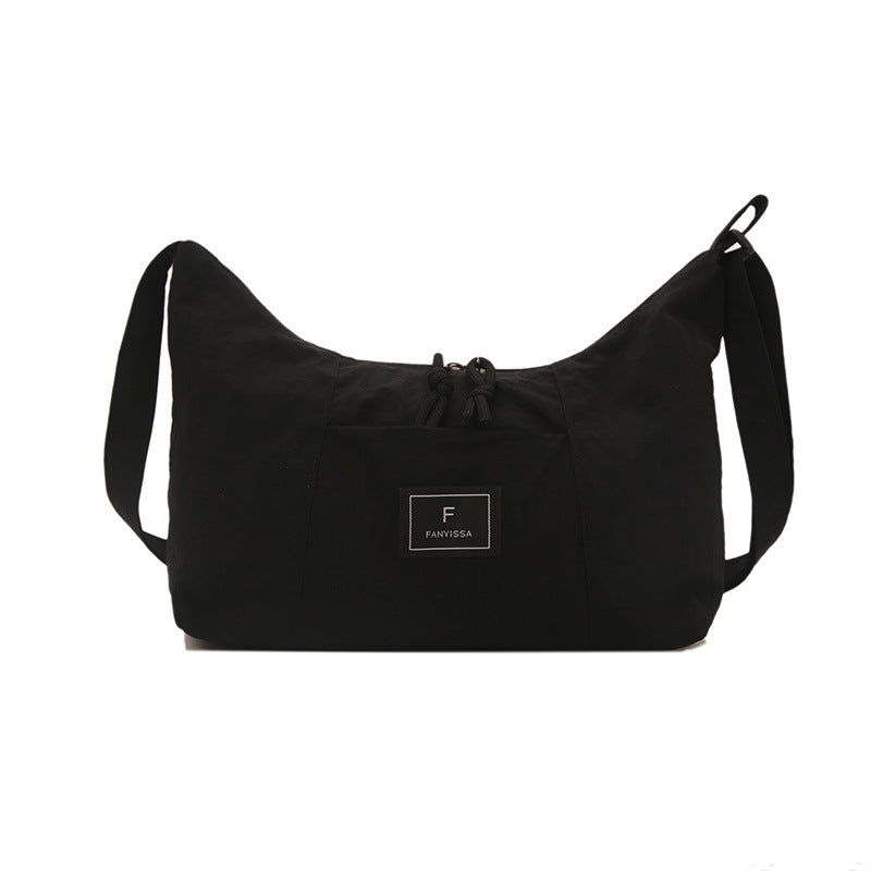 2025New Spring Large Capacity Single Shoulder Crossbody Retro Simple Ruiying Commuter Women's Bag Fashion Casual Tote Bag