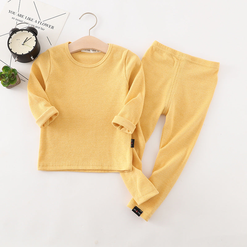Baby Kids Pajamas Sets Cotton Boys Sleepwear Suit Autumn Gir