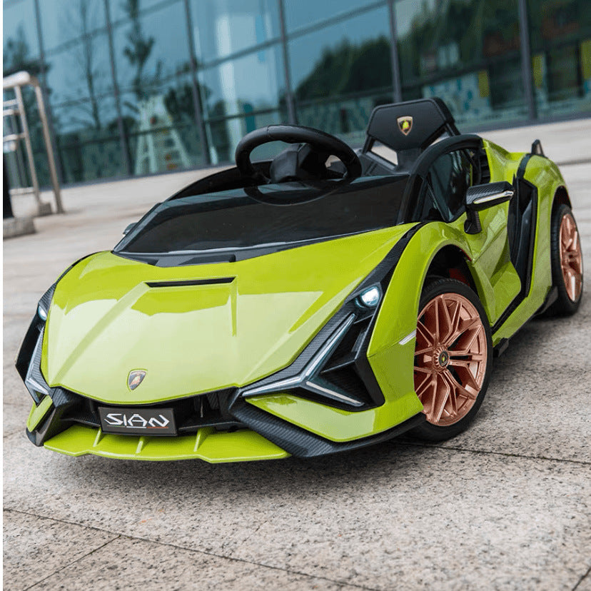 Suitable for Lamborghini Electric Car Toy Car, Ride-On Car for Kids, Universal Swing Remote Control Car for Children