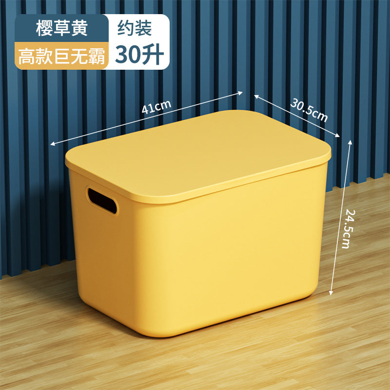 Storage Box Desktop with Lid Plastic Miscellaneous Snacks Cosmetics Box Rectangular Storage Basket Storage Box Organizing Box