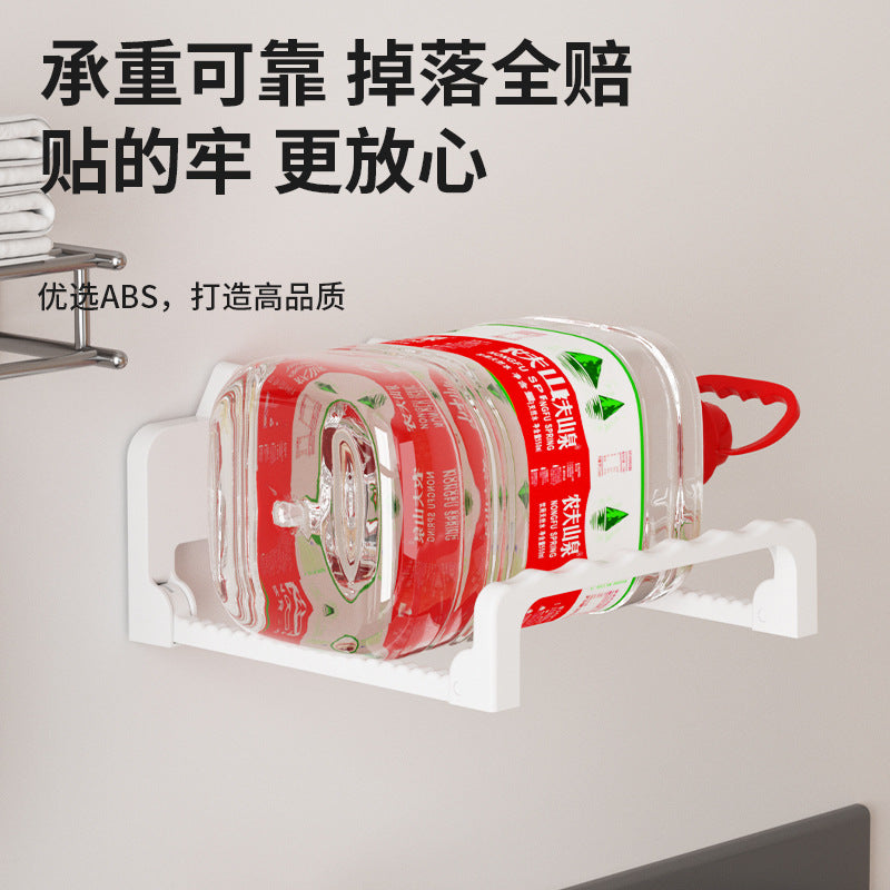 Washbasin Rack Hook No-Drill Kitchen Wall-Mounted Storage Rack Home Bathroom Wall-Mounted Basin Organizer Shelf