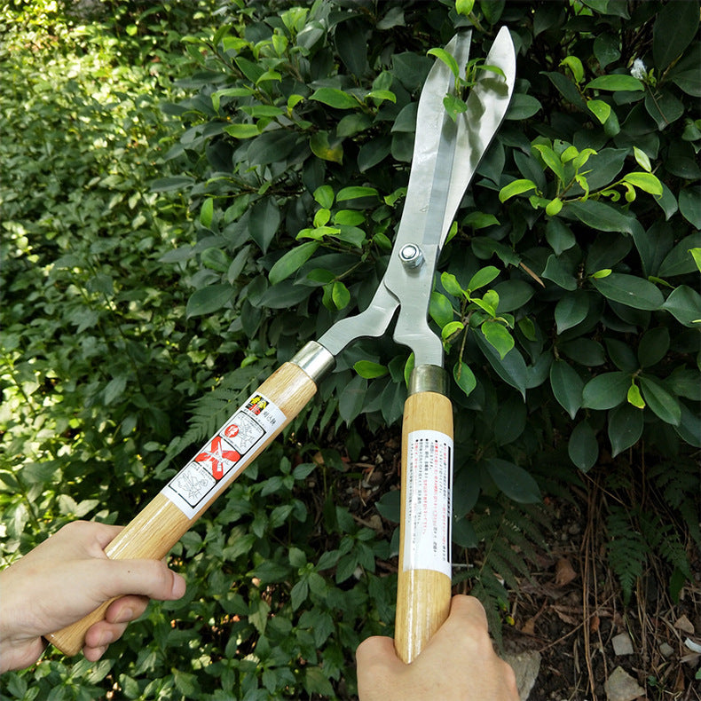 Gardening Scissors Telescopic Long Handle Garden Fruit Tree High Branch Hedge Shears Pruning Shears Lawn Shears SK5Effort-Saving Fence Shears