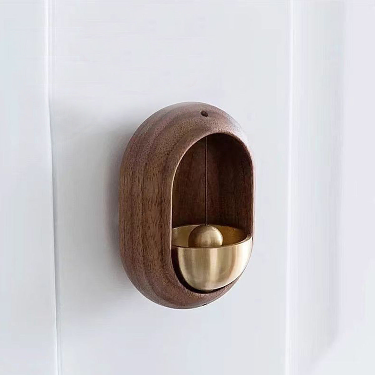 Brass Dopamine Wind Chime Creative Bedroom Hanging Decoration Entry Door Bell Meditation Summer Breeze Hanging Ornament Door Decoration Bell