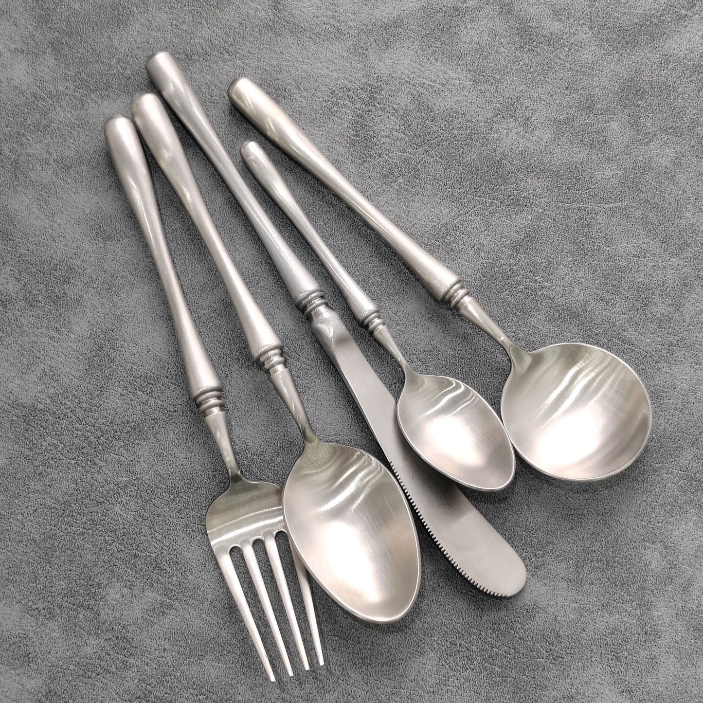Slim Waist Knife, Fork, Spoon Export Japanese Daily Necessities Tableware Life304Western-style Stainless Steel Cutlery Set spoon