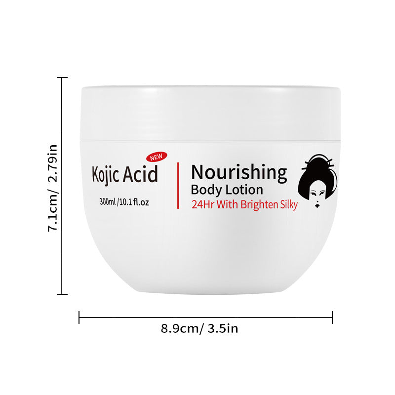 Foreign Trade Kojic Acid Series Full English Body Lotion Long-lasting Fragrance Facial Deep Hydration Moisturizing Cream Cross-border Skincare Products
