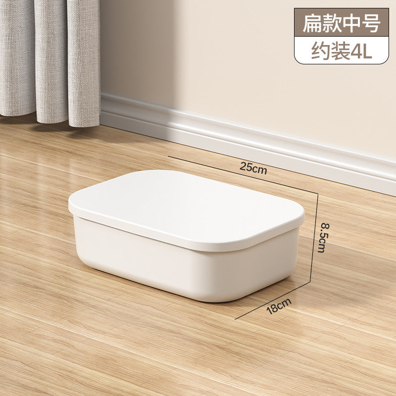 Miscellaneous Storage Box Desktop Cosmetics Retail Toy Organizer Household Plastic Storage Box Kitchen Finishing