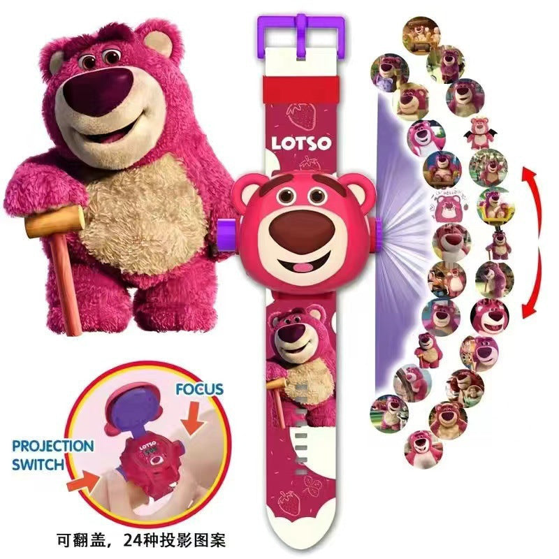 Ultraman Projection Watch Tiga Children's Edition Electronic Zero Tiga Glowing Boys Kindergarten Children's Day Toy