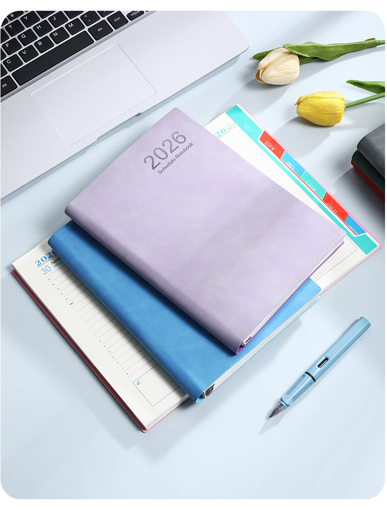 2026Calendar Book Cross-Border English Yearly Calendar Book365Tianji Daily Planner Efficiency Notebook