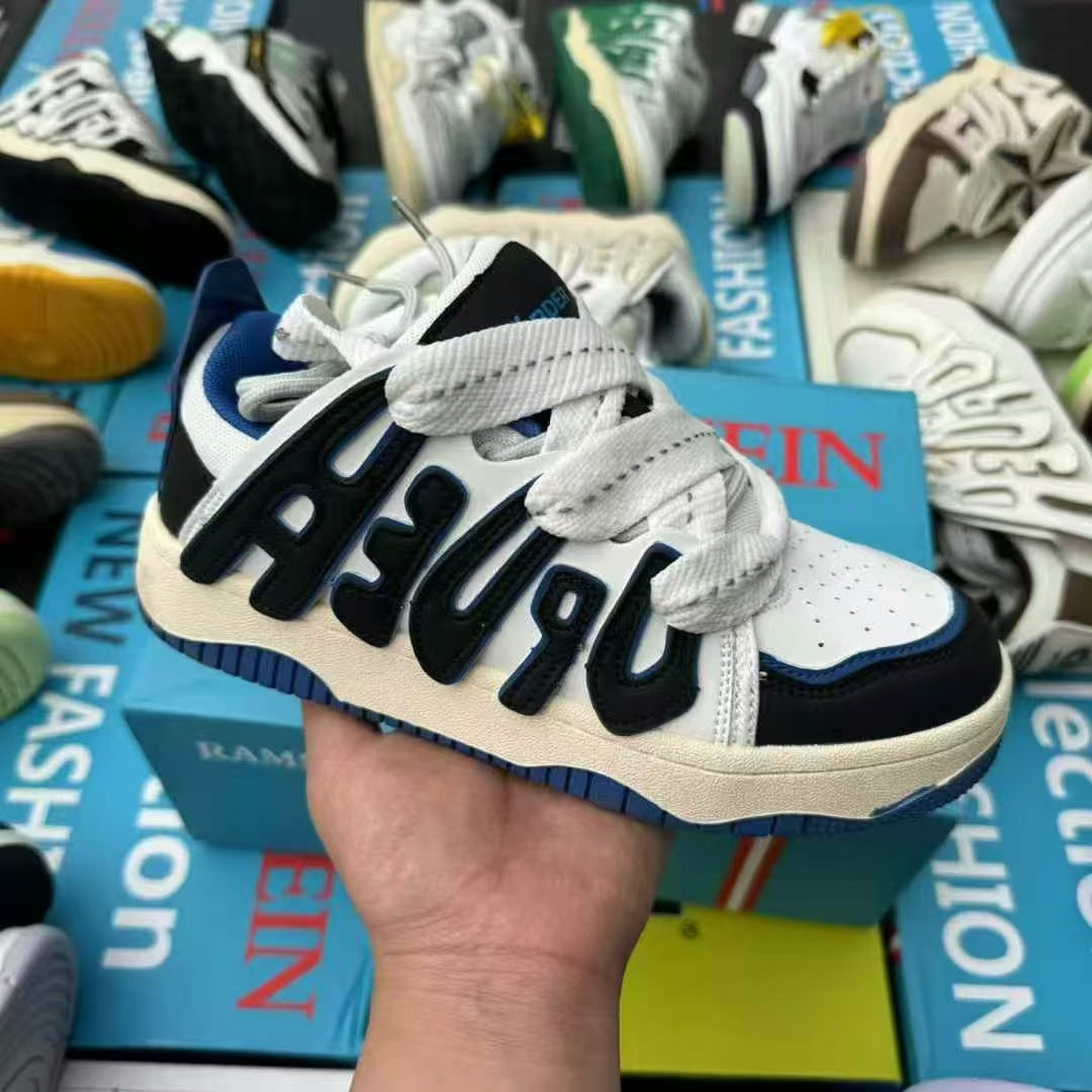 New Student Daisy Bread Shoes High Appearance Comfortable High Street Patchwork Versatile Height-Increasing Trendy Design Fashionable Unisex Shoes