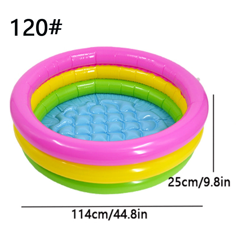 Cross-Border Children's Inflatable Swimming Pool Home Family Pool Thickened Plastic Baby Infant Swimming Pool Ocean Ball Pool