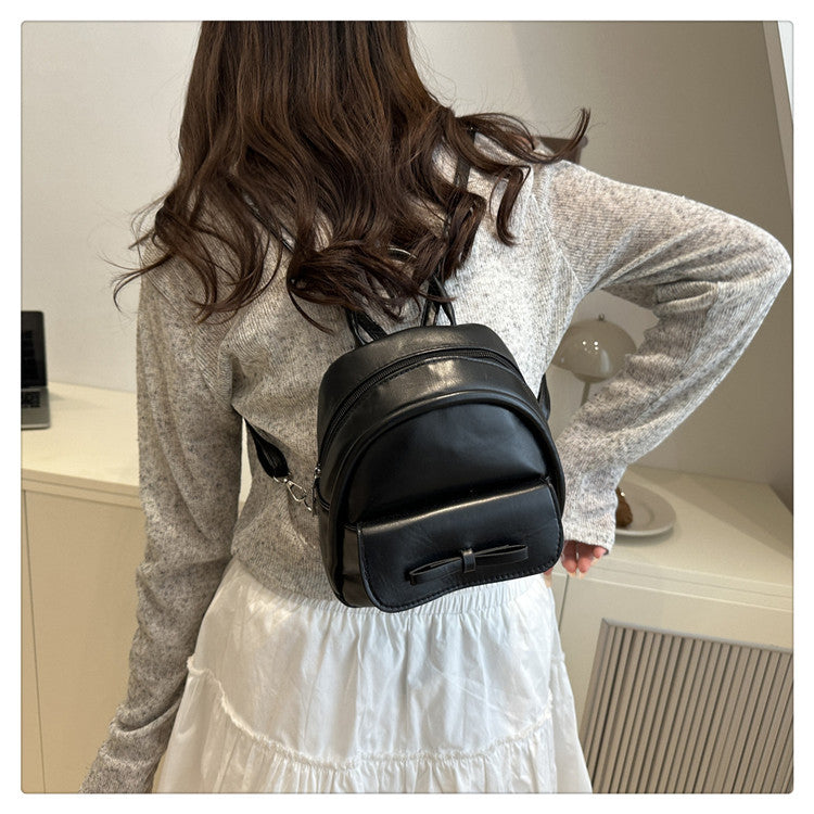 Simple Double Shoulder Small Bag for Women Spring Summer2025New Single Shoulder Crossbody Bag Korean Style Women's Fashion Handheld Small Square Bag