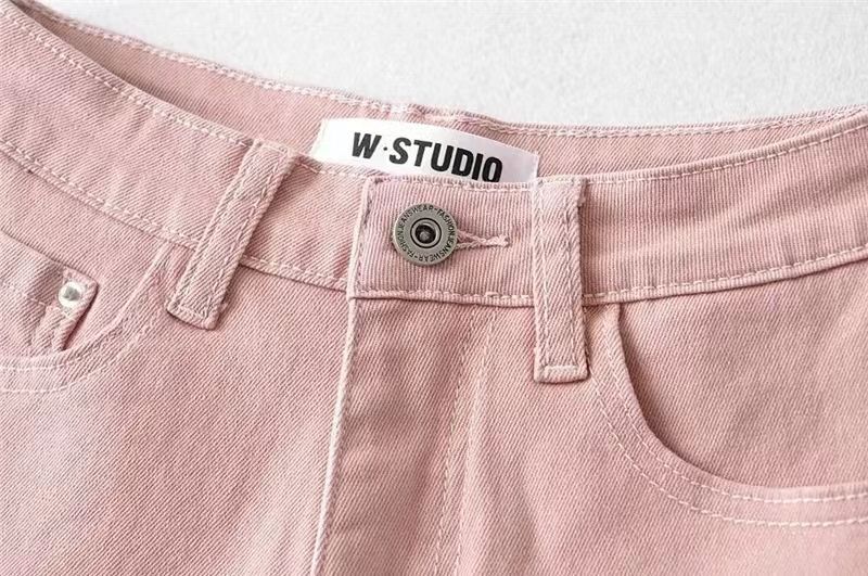 Women's Denim Shorts Summer New Korean Style Stretchy European and American Tight Hip-lifting Petite Spring Versatile Hot Pants Trend