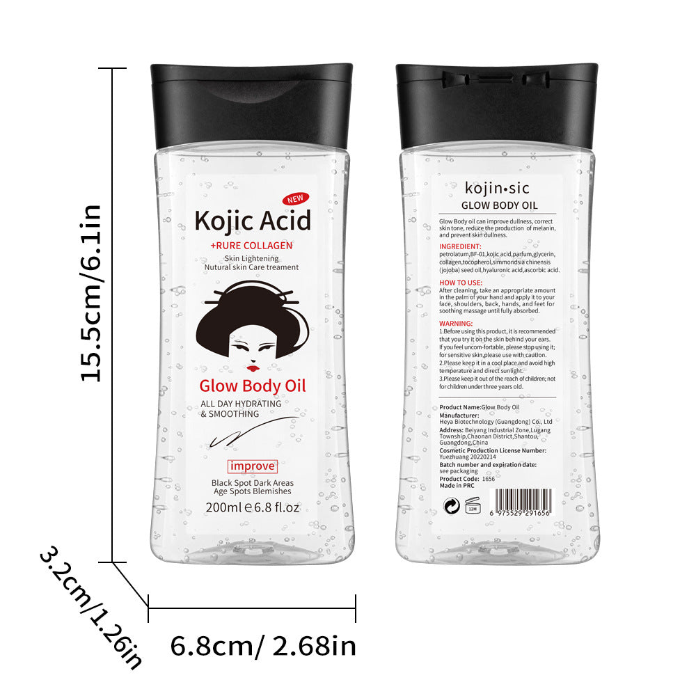 Foreign Trade Kojic Acid Series Full English Body Lotion Long-lasting Fragrance Facial Deep Hydration Moisturizing Cream Cross-border Skincare Products