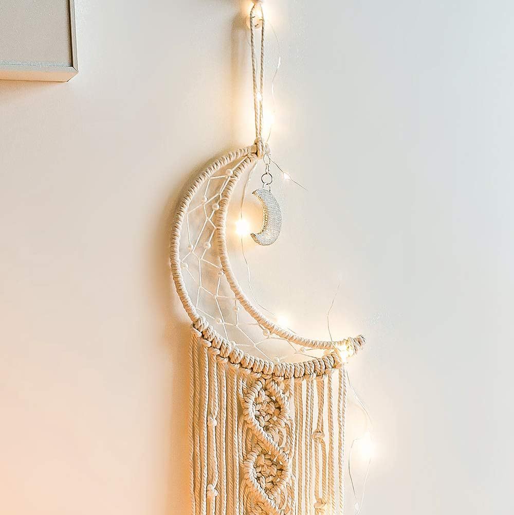 Cross-Border Hot-Selling European Style Artificial Woven Cotton Rope Tapestry Tassel Home Wall Hanging Decoration Soft Furnishing Collection Wholesale