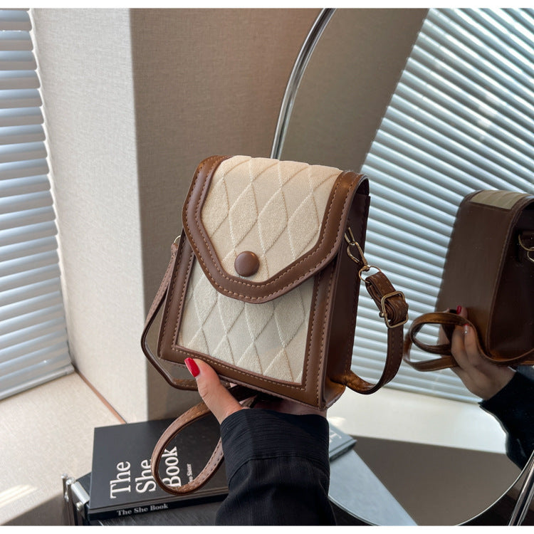 Commuting high-quality crossbody bag for women2023New stylish versatile women's shoulder bag ins Fashionable Phone Bag