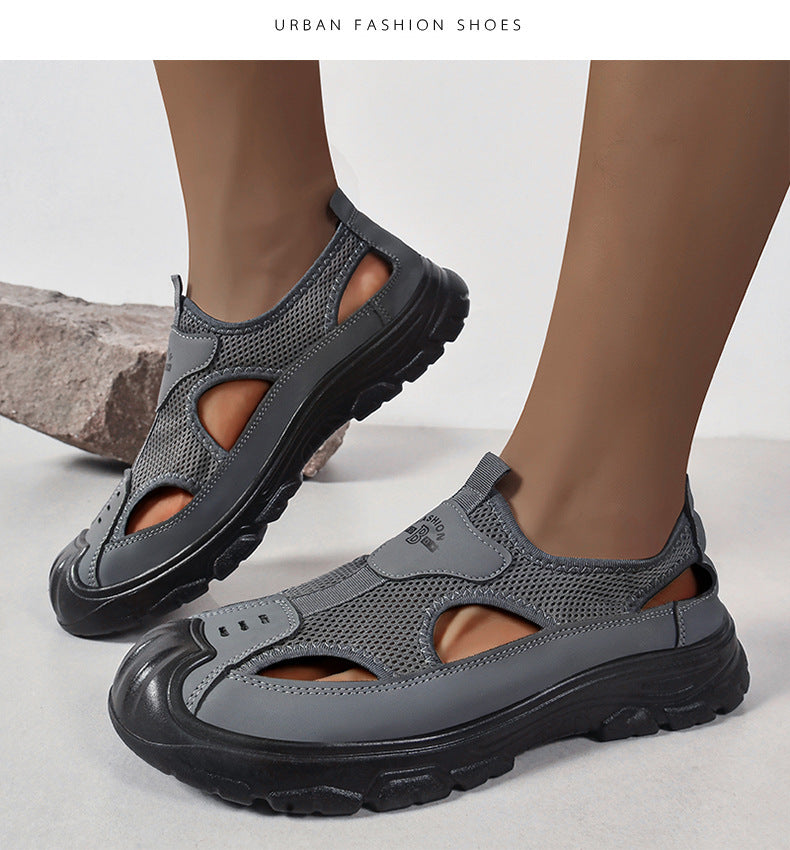 Men's Sandals2025New Cross-Border Snorkeling Shoes Beach Shoes Outdoor Hiking Shoes Outdoor Wading Stream Shoes