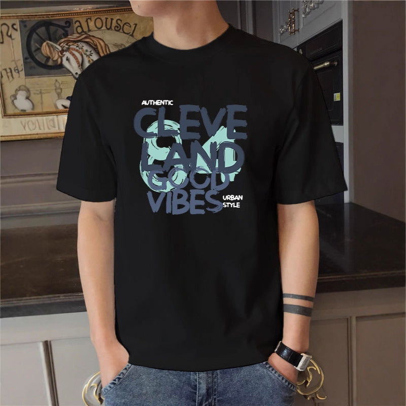 New T Shirt for Men and Women Summer Simple Basic Heavy Cotton Casual Multi-color Versatile