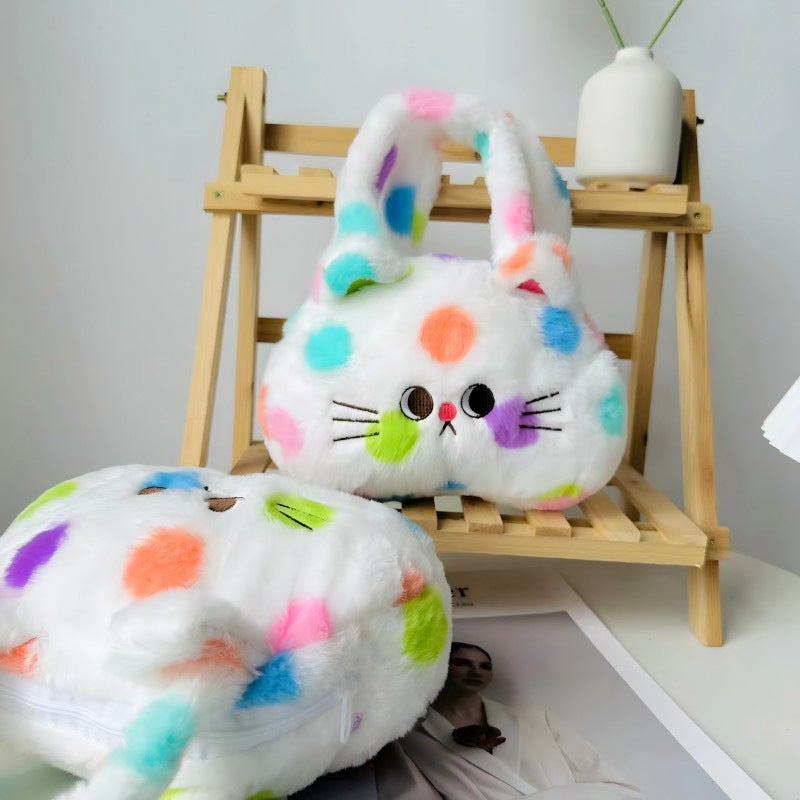 Manufacturer Wholesale Plush Handbag81-inch Claw Machine Doll Cartoon Cute Plush Toy 8inch Claw Machine Toy
