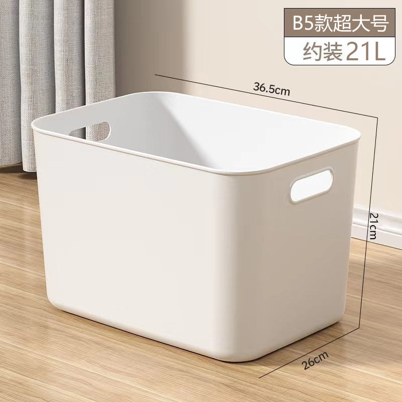 Miscellaneous Storage Box Desktop Cosmetics Retail Toy Organizer Household Plastic Storage Box Kitchen Finishing