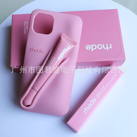 Hayley RHODE Same style high-end version3Set of phone cases, lipstick, and lip gloss boxes2Wholesale Sets