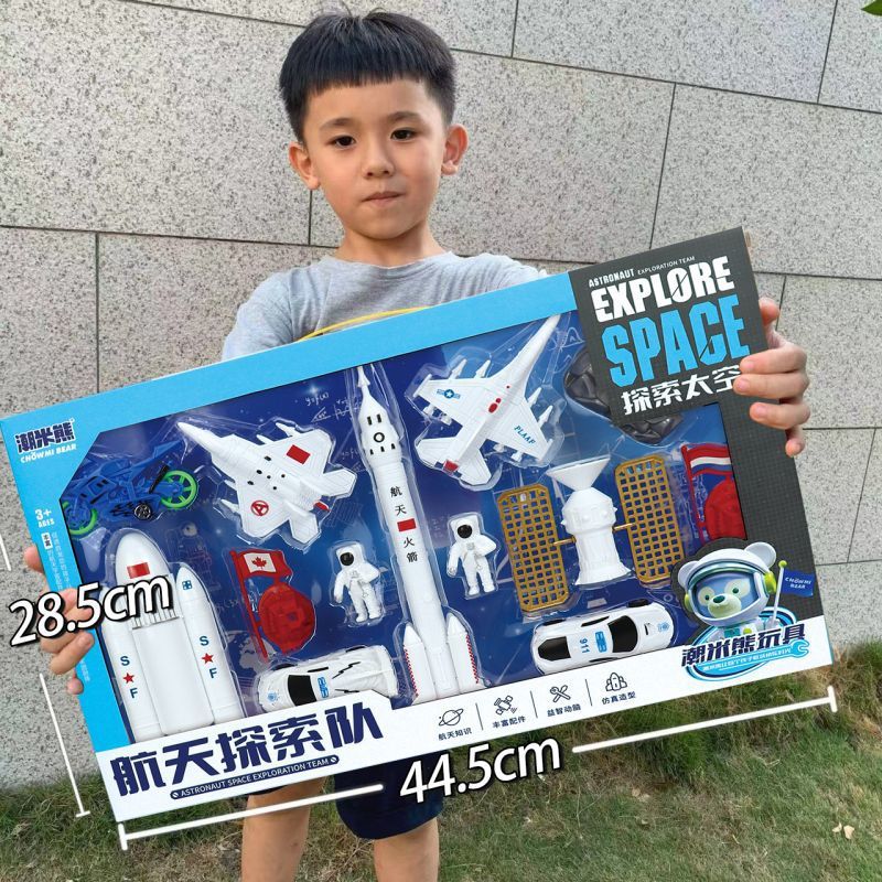 Durable Children's Toy Car Pull-Back Car Simulation Excavator Engineering Vehicle Fire Truck Airplane Model Boy's Gift