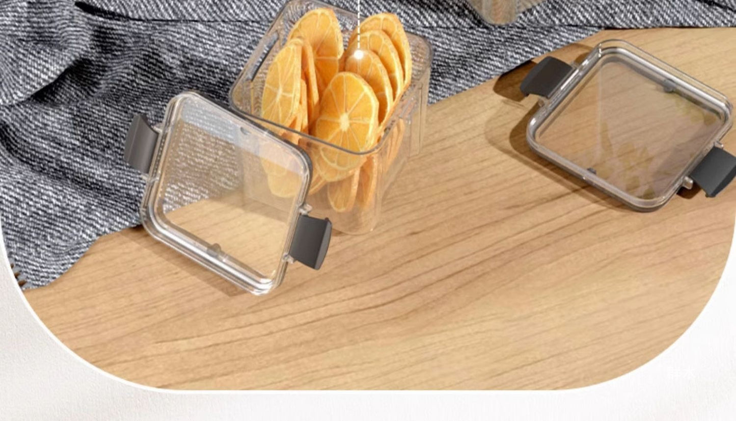 Sealed Jar for Dried Fruits, Spices, Grains, Refrigerator Fresh-Keeping Storage Box, Kitchen Food-Grade Beans, Noodles Storage Jar