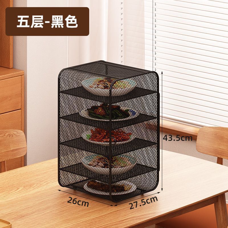 Table Cover for Dishes, New Household Dining Table Leftover Storage Cabinet, Food Cover to Prevent Flies and Mosquitoes, Food Storage Rack
