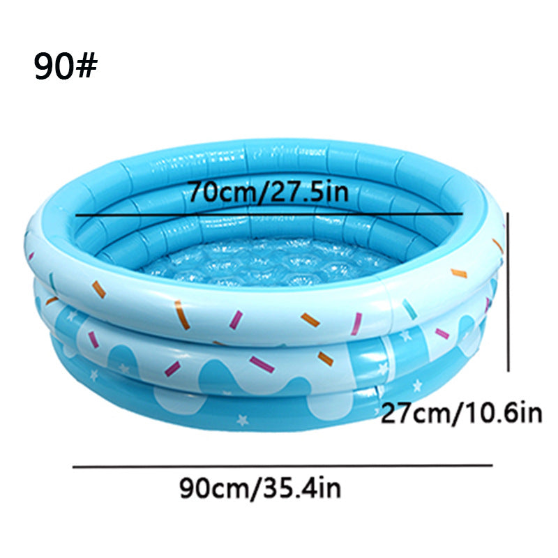 Cross-Border Children's Inflatable Swimming Pool Home Family Pool Thickened Plastic Baby Infant Swimming Pool Ocean Ball Pool