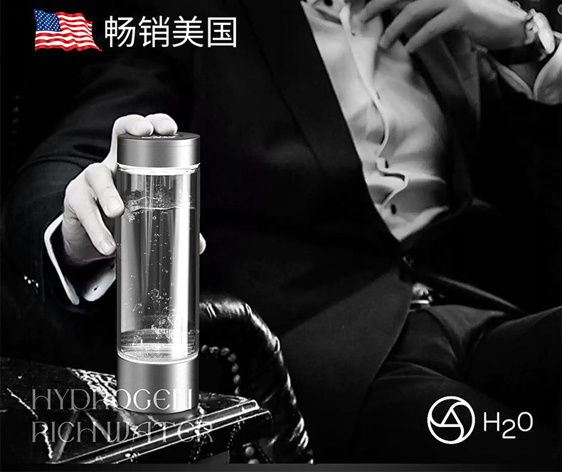 Thickened SPE Membrane Electrolysis Technology Hydrogen Water Cup Hydrogen Cup Export Quality High Concentration Super Saturated Hydrogen-rich Water Cup