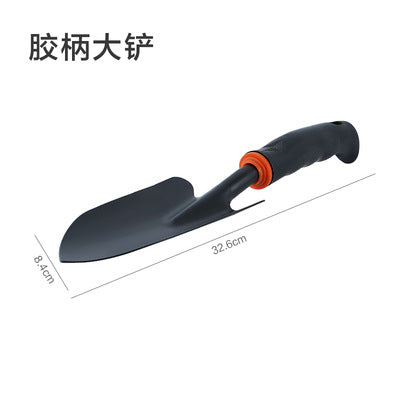 Gardening Shovel Large Flower Planting Shovel Soil Tool Household Vegetable Planting Succulent Planting Iron Shovel Iron Hoe Hoe Soil Turning Set