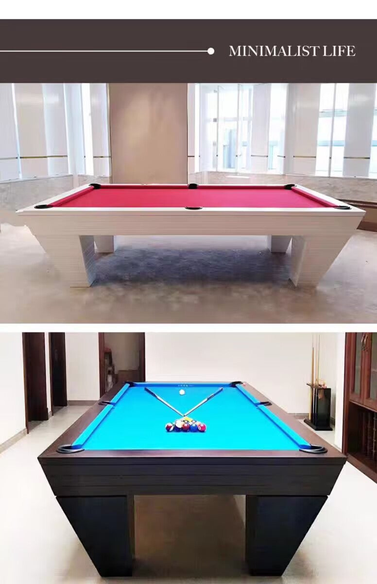Billiard Table Standard Type Home American Style Adult Indoor Commercial Marble Villa Billiard Case Nine Ball Table Accessories