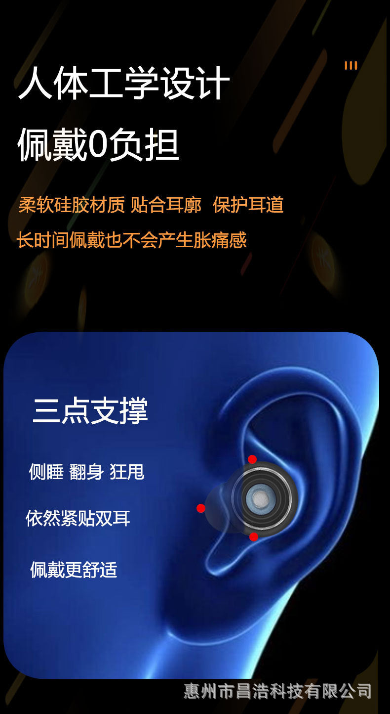 Cross-Border Hot Sale Noise-Cancelling Earplugs Silent Sleep Soundproof Anti-Noise Earplugs Split Silicone Earplugs Waterproof Manufacturer Wholesale
