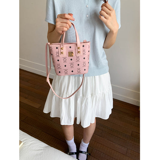 Large Capacity Stylish Versatile Korean Version ins Women's Bag2025New fashionable and high-end one-shoulder tote bag